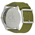  Shop Authentic Calvin Klein City Green Dial Green Leather Strap Watch for Men - K2G211WL - Luxxuri