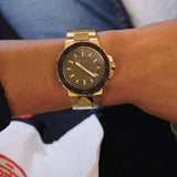  Shop Authentic Guess Track Grey Dial Gold Steel Strap Watch for Men - GW0426G2 - Luxxuri