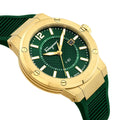  Shop Authentic Salvatore Ferragamo F-80 Classic Green Dial Green Rubber Strap Watch for Men - SFHY02022 - Luxxuri