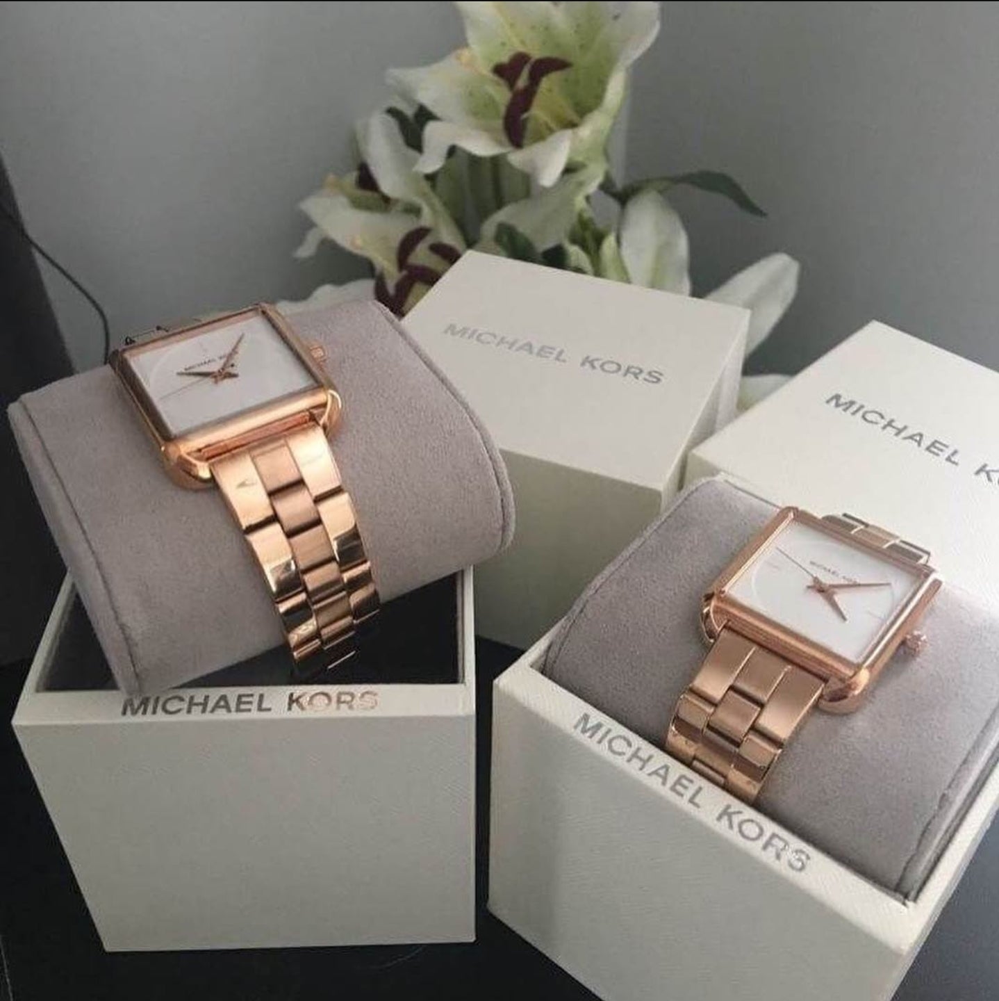  Shop Authentic Michael Kors Lake Quartz White Dial Rose Gold Steel Strap Watch For Women - MK3645 - Luxxuri