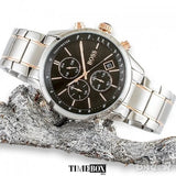  Shop Authentic Hugo Boss Grand Prix Black Dial Two Tone Steel Strap Watch for Men - 1513473 - Luxxuri