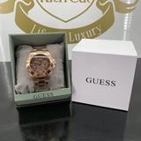 Shop Authentic Guess BFF Multifunction Brown Dial Rose Gold Steel Strap Watch for Women - W0231L8 - Luxxuri