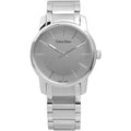  Shop Authentic Calvin Klein City Silver Dial Silver Steel Strap Watch for Women - K2G23148 - Luxxuri