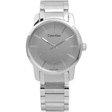  Shop Authentic Calvin Klein City Silver Dial Silver Steel Strap Watch for Women - K2G23148 - Luxxuri