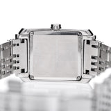  Shop Authentic Burberry Nova Check Square White Dial Silver Steel Strap Watch for Women - BU1572 - Luxxuri