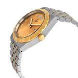  Shop Authentic Tudor Royal Automatic Diamonds Gold Dial Two Tone Steel Strap Watch for Men - M28603-0006 - Luxxuri