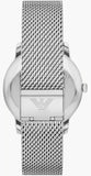  Shop Authentic Emporio Armani Minimalist Quartz Blue Dial Silver Steel Strap Watch For Men - AR11571 - Luxxuri