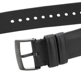  Shop Authentic Emporio Armani Minimalist Analog Black Dial Black Leather Strap Watch For Men - AR11573 - Luxxuri