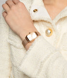  Shop Authentic Emporio Armani Joy Quartz Rose Gold Dial Rose Gold Mesh Bracelet Watch For Women - AR11347 - Luxxuri