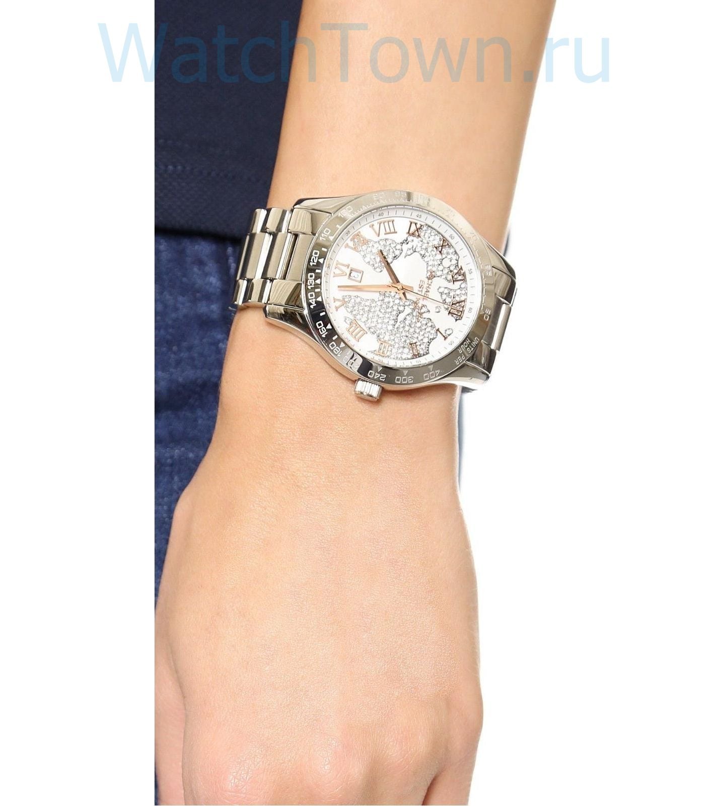  Shop Authentic Michael Kors Layton Silver Dial Silver Steel Strap Watch for Women - MK5958 - Luxxuri