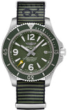 Shop Authentic Breitling Superocean Automatic 44mm Outerknown Green Dial Green Nylon Strap Watch for Men - A17367A11L1W1 - Luxxuri