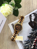  Shop Authentic Michael Kors Slim Runway Tortoise Shell Dial Two Tone Steel Strap Watch for Women - MK4284 - Luxxuri
