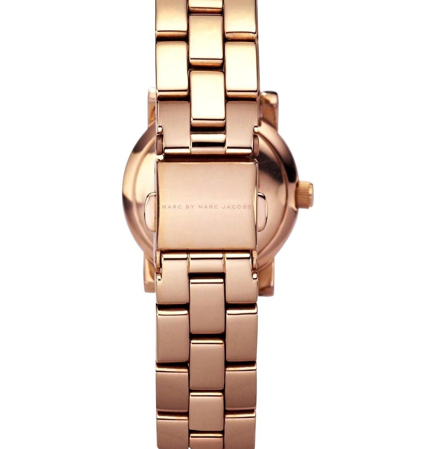  Shop Authentic Marc Jacobs Mini Amy White Dial Rose Gold Steel Strap Watch for Women - MBM3078 - Luxxuri