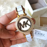  Shop Authentic Michael Kors Parker White Dial Two Tone Steel Strap Watch for Women - MK6313 - Luxxuri