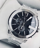  Shop Authentic Gucci G Chrono Black Dial Silver Steel Strap Watch For Men - YA101204 - Luxxuri