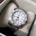 Gucci Dive Quartz White Dial Silver Steel Strap Watch for Men - YA136302
