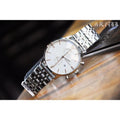  Shop Authentic Emporio Armani Chonograph SIlver Dial Silver Steel Strap Watch For Men - AR1933 - Luxxuri