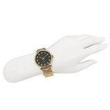  Shop Authentic Marc Jacobs Baker Dexter Black Dial Gold Steel Strap Watch for Women - MBM3421 - Luxxuri
