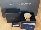  Shop Authentic Tommy Hilfiger Kane White Dial Gold Mesh Bracelet Watch for Men - 1710403 - Luxxuri