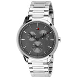  Shop Authentic Tommy Hilfiger Brad Chronograph Quartz Grey Dial Silver Steel Strap Watch For Men - 1710385 - Luxxuri