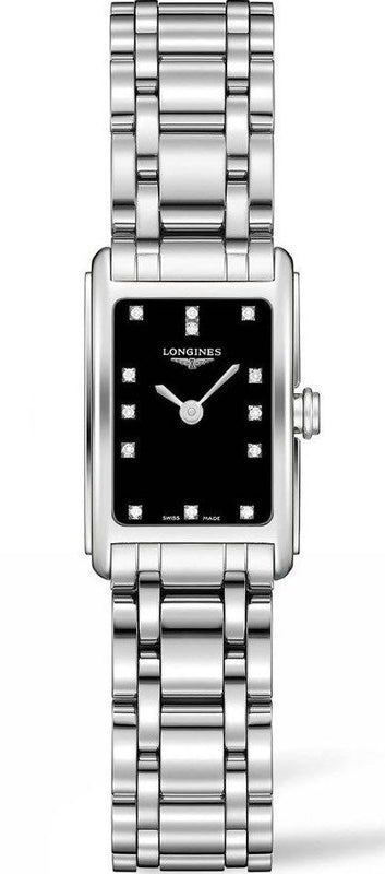 Shop Authentic Longines Dolcevita Black Dial Silver Steel Strap Watch for Women - L5.258.4.57.6 - Luxxuri