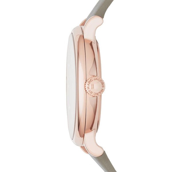  Shop Authentic Marc Jacobs Baker Rose Gold Dial Grey Leather Strap Watch for Women - MBM1400 - Luxxuri