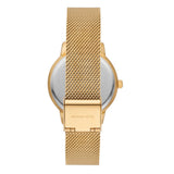  Shop Authentic Michael Kors Quartz Crystals Gold Dial Gold Mesh Strap Watch for Women - MKO1011 - Luxxuri