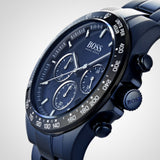 Shop Authentic Hugo Boss Hero Sport Lux Blue Dial Blue Steel Strap Watch for Men - 1513758 - Luxxuri