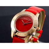  Shop Authentic Marc Jacobs Blade Red Dial Red Leather Strap Watch for Women - MBM1210 - Luxxuri