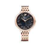  Shop Authentic Swarovski Crystalline Chic Analog Black Dial Rose Gold Steel Strap Watch for Women - 5544587 - Luxxuri