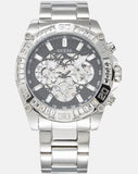  Shop Authentic Guess Trophy Chronograph Diamonds Black Dial Silver Steel Strap Watch for Men - GW0390G1 - Luxxuri