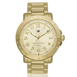  Shop Authentic Tommy Hilfiger Bella Gold Dial Gold Steel Strap Watch for Women - 1781395 - Luxxuri