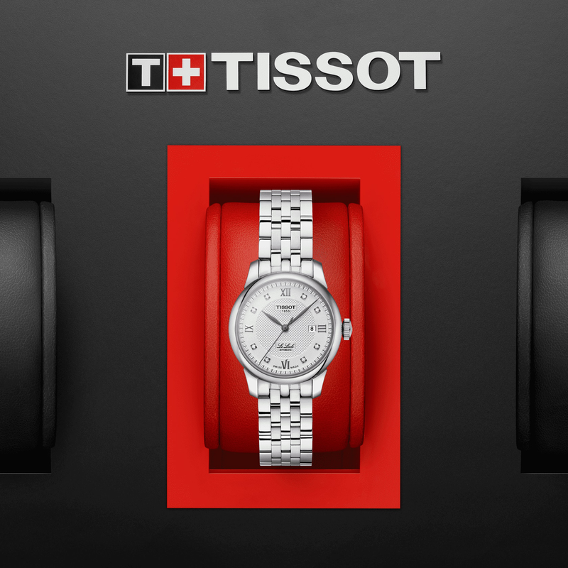  Shop Authentic Tissot Le Locle Lady Automatic Diamonds Silver Dial Silver Steel Strap Watch For Women - T006.207.11.036.00 - Luxxuri