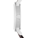  Shop Authentic Burberry The City Beige Dial Chequered Brown Leather Strap Watch for Women - BU9029 - Luxxuri