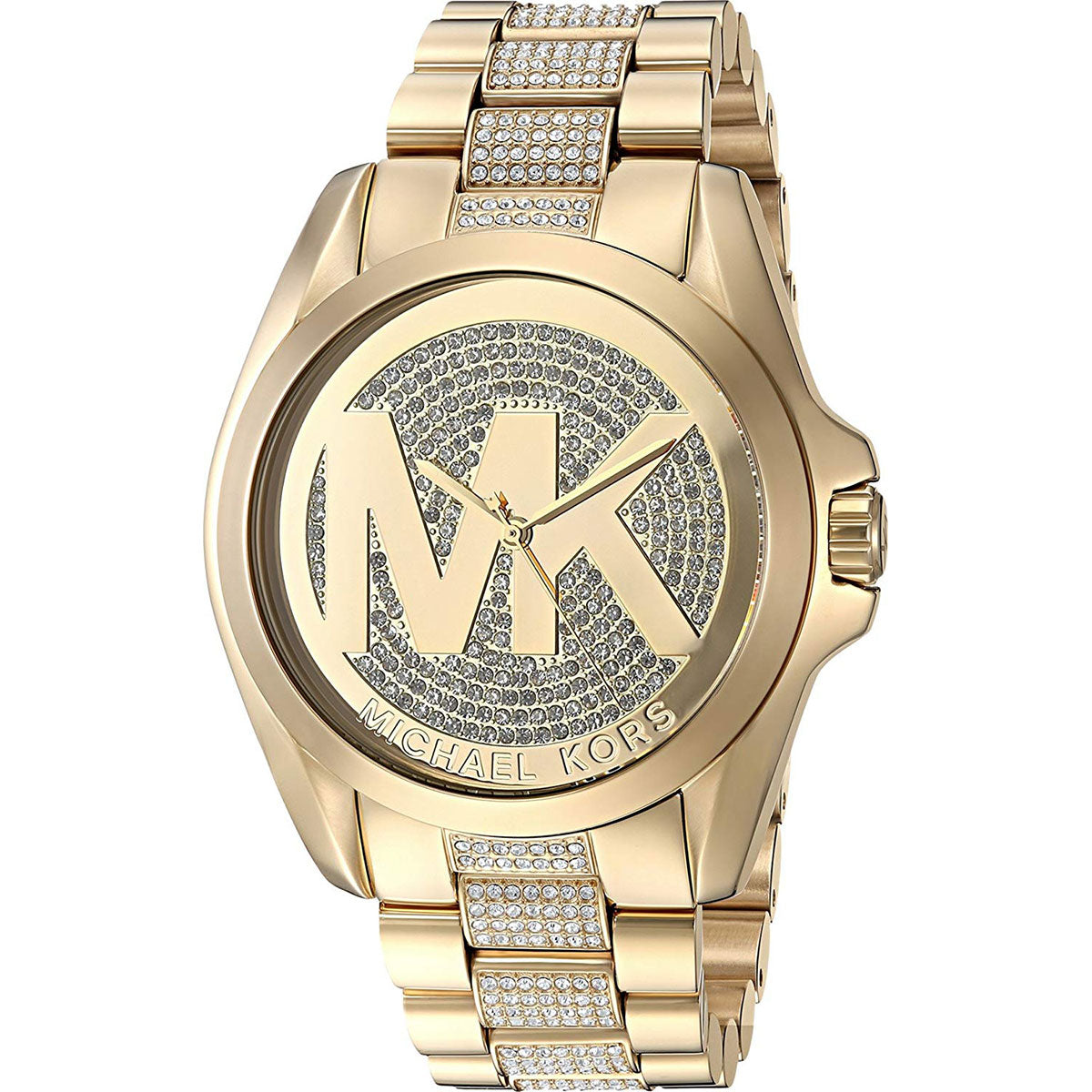  Shop Authentic Michael Kors Bradshaw Gold Dial Gold Steel Strap Watch for Women - MK6487 - Luxxuri