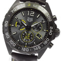  Shop Authentic Tag Heuer Formula 1 Chronograph Senna Black Dial Black Leather Strap Watch for Men - CAZ101AJ.FC6487 - Luxxuri