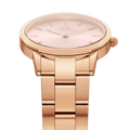  Shop Authentic Daniel Wellington Iconic Link Pink Dial Rose Gold Steel Strap Watch For Women - DW00100335 - Luxxuri