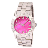  Shop Authentic Marc Jacobs Amy Pink Dial Silver Steel Strap Watch for Women - MBM8623 - Luxxuri