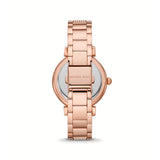  Shop Authentic Michael Kors Abbey Three-Hand Analog Crystals Rose Gold Dial Rose Gold Steel Strap Watch for Women - MK4617 - Luxxuri