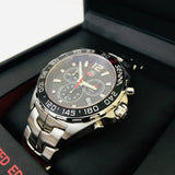  Shop Authentic Tag Heuer Senna Chronograph Special Edition Black Dial Silver Steel Strap Watch for Men - CAZ1015.BA0883 - Luxxuri