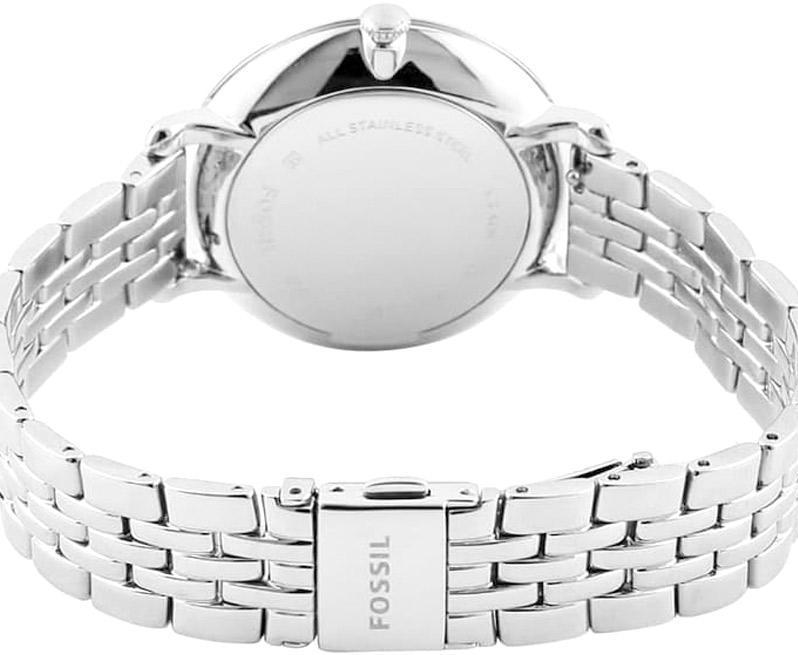  Shop Authentic Fossil Jacqueline White Dial Silver Steel Strap Watch for Women - ES3920 - Luxxuri