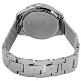  Shop Authentic Guess Tri Glitz Quartz Silver Dial Silver Mesh Bracelet Watch For Women - W1142L1 - Luxxuri