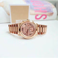  Shop Authentic Michael Kors Cooper Rose Gold Rose Gold Steel Strap Watch for Women - MK6275 - Luxxuri