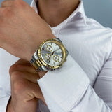  Shop Authentic Maserati Competizione Chronograph Quartz Silver Dial Watch For Men - R8853100021 - Luxxuri