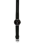  Shop Authentic Emporio Armani Gianni Quartz Black Dial Black Leather Strap Watch For Men - AR0382 - Luxxuri