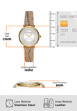  Shop Authentic Emporio Armani Gianni T Bar Crystals Silver Dial Brown Leather Strap Watch For Women - AR11518 - Luxxuri