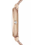  Shop Authentic Emporio Armani Gianni T Bar Silver Dial Rose Gold Mesh Bracelet Watch For Women - AR1956 - Luxxuri