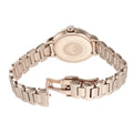 Emporio Armani Aira Three Hand Mother of Pearl Dial Rose Gold Steel Strap Watch For Women - AR11523