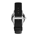  Shop Authentic Emporio Armani Gianni Quartz Black Dial Black Leather Strap Watch For Men - AR0382 - Luxxuri
