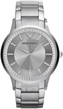  Shop Authentic Emporio Armani Renato Quartz Silver Dial Silver Steel Strap Watch For Men - AR11189 - Luxxuri